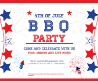 4TH OF JULY - BBQ 2 Rettangolo medio template
