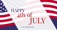 4th of july auf Facebook geteiltes Bild template