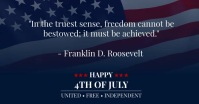4th of July Template (1) Facebook Shared Image