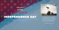 4th of July Template (3A) Facebook Shared Image