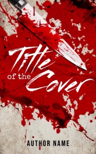 Animated Murder Mystery Blood Book Co ปก Kindle template