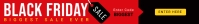 Black Friday Biggest Sale Ads Banner Førertavle template