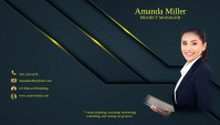Business Card Template Biglietto da visita