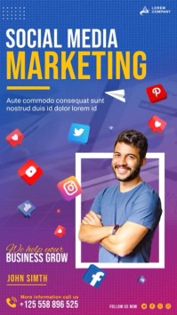 Business Social Media Instagram Reels Post Instagram-Story template