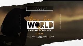 Church Pray Facebook Video Template