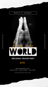 Church Pray Instagram Story Template Instagram-Story