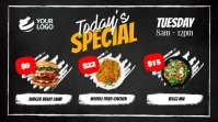 Digital Restaurant Menu Digital Displ template
