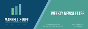 Corporate newsletter email header template