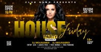 Dj Party Facebook Event Cover template