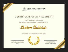 Certificates