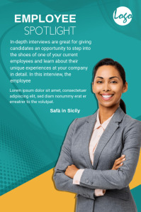 Employee Spotlight Banner template
