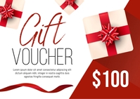 Gift Voucher Postal template