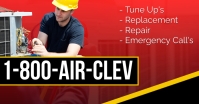 HVAC Flyer Facebook Ad template