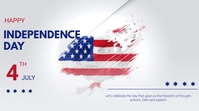 Independence day Digitale Vertoning (16:9) template