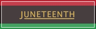 Juneteenth LinkedIn Banner Background template