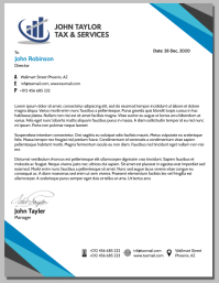 Letter Head Flyer (US Letter) template