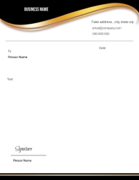 Letterhead Flyer (US Letter) template