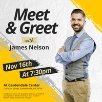 Meet & Greet Instagram Post Iphosti le-Instagram template