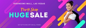 Modern Apparel Online Sale Email Header template