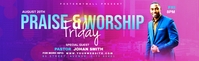 Praise & Worship template LinkedIn Karriere-Coverfoto