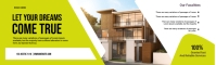 Real Estate Gambar Latar LinkedIn template