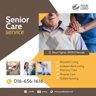 senior care Instagram Ad Template