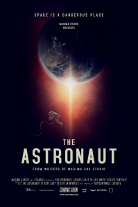 Space Movie Poster โปสเตอร์ template