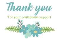 thank you Label template