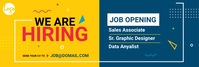 We are hiring LinkedIn Banner Ibhana le-LinkedIn template
