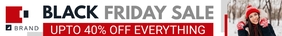 White Black Friday Etsy Banner template