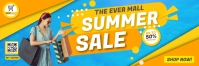 Yellow Shopping Sale Email Header Template